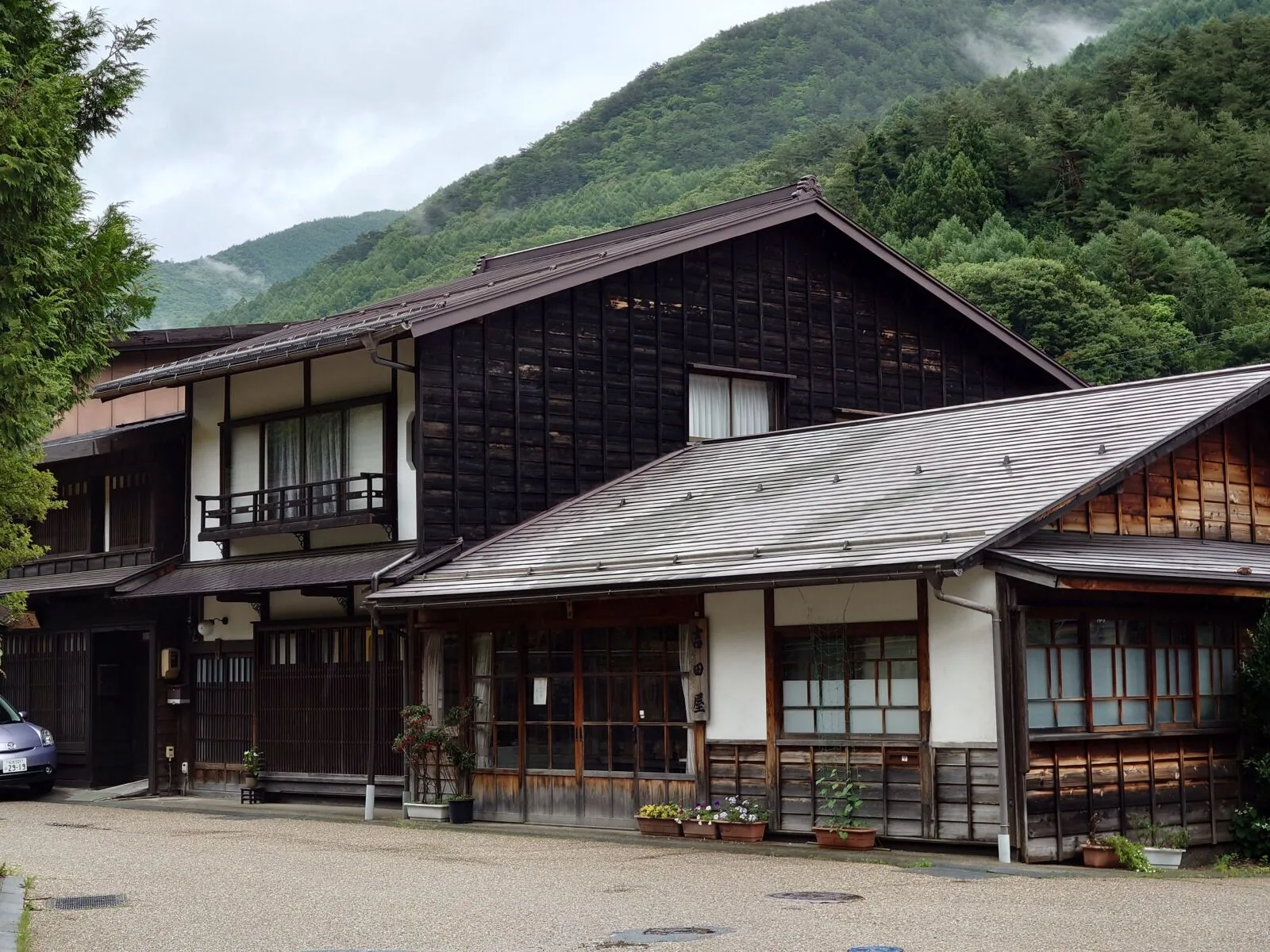 Historical artifacts on display inside Matsumoto Castle