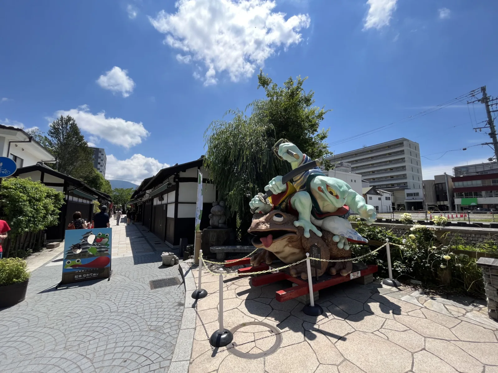 Narai-juku's preserved Edo-era post-town main street