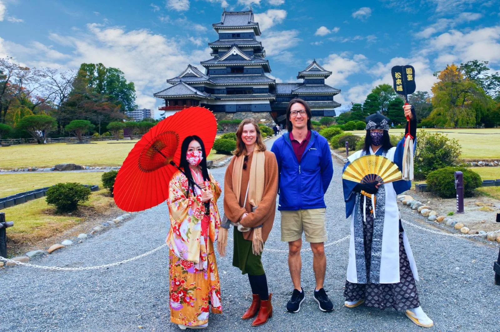 A small, local sake tasting spot in Matsumoto