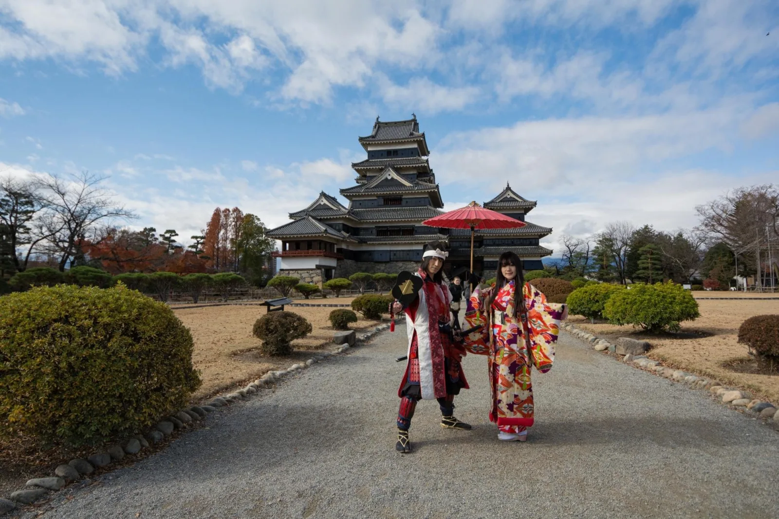 A local Nagano lunch stop on the private tour